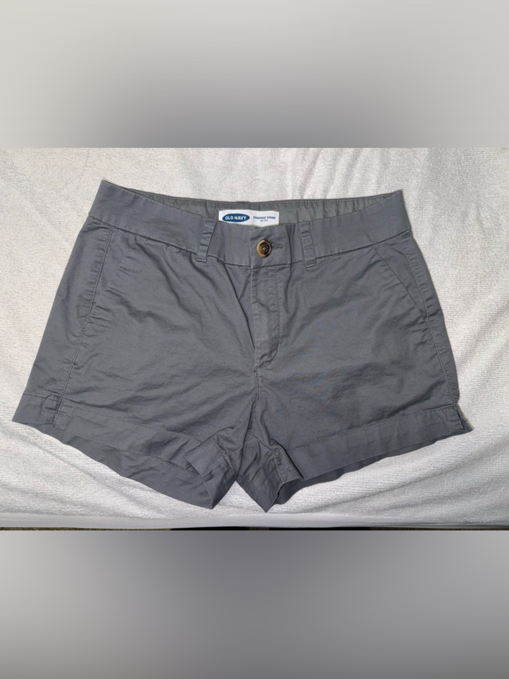 Old Navy Light Gray Chino Shorts